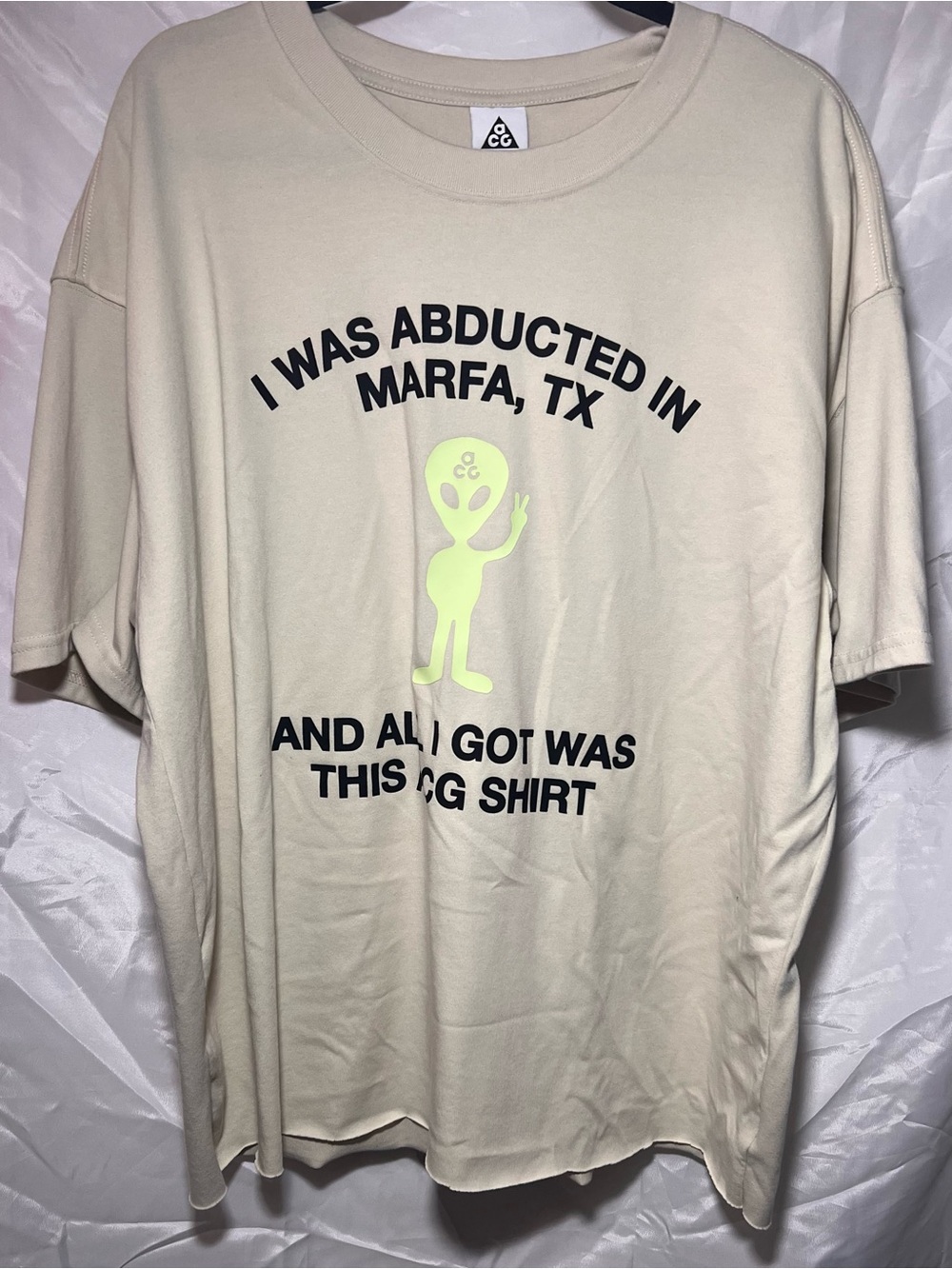 Nike ACG Alien Graphic Tee Loose Fit Heavyweight XL